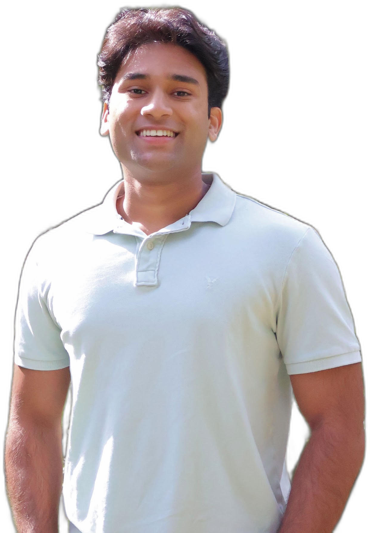 Full-body portrait of Bhavi